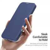 Dux Ducis iPhone 16 Fodral Skin X Pro Series Kickstand MagSafe Blå