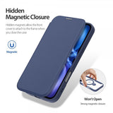 Dux Ducis iPhone 16 Fodral Skin X Pro Series Kickstand MagSafe Blå