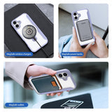 Dux Ducis iPhone 16 Fodral Skin X Pro Series Kickstand MagSafe Lila
