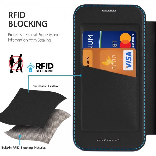 Dux Ducis iPhone 16 Fodral Skin X Pro Series MagSafe Svart