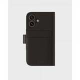 holdit iPhone 16 Fodral Wallet Case Magnet Plus Svart