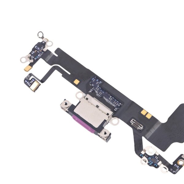 iPhone 16 Laddningskontakt Flexkabel Original - Lila