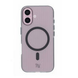 Rvelon iPhone 16 Skal Korrugerad MagSafe Svart