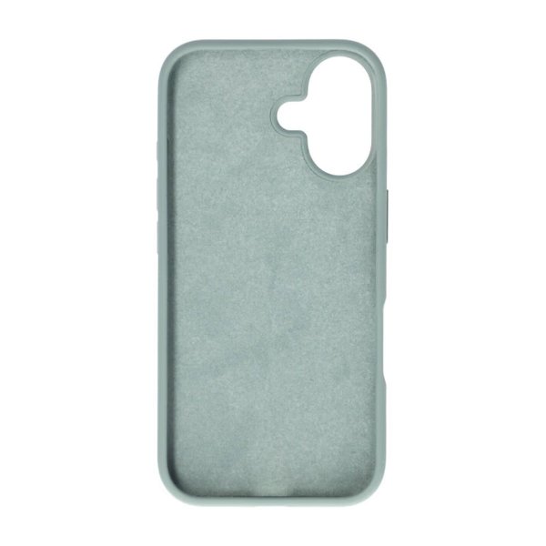 iPhone 16 Skal Silikon Mörkgrön