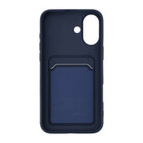 iPhone 16 Skal Korthållare Blå