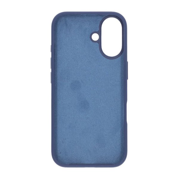 Rvelon iPhone 16 Skal Silikon Blå