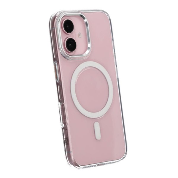 Rvelon iPhone 16 Skal Kamerasarg MagSafe Transparent