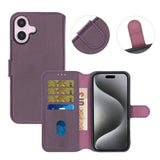Rvelon iPhone 16 Fodral Magnetiskt Avtagbart Skal Lila