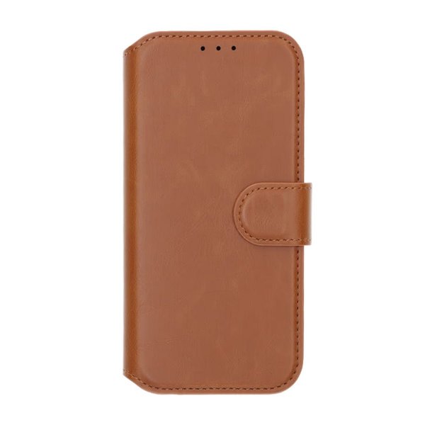 Rvelon iPhone 16 Fodral 4 Kortfack MagSafe Brun