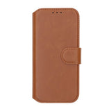 Rvelon iPhone 16 Fodral 4 Kortfack MagSafe Brun