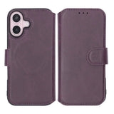 Rvelon iPhone 16 Fodral 4 Kortfack MagSafe Lila