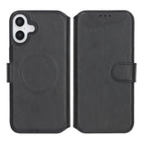 Rvelon iPhone 16 Fodral 4 Kortfack MagSafe Svart