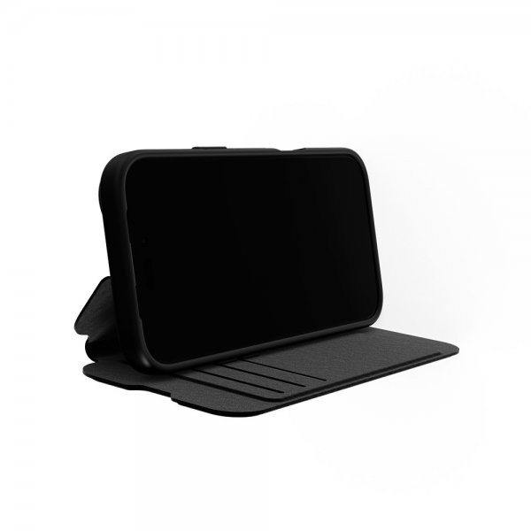 Tech21 iPhone 16 Plus Fodral EvoLite Wallet Svart