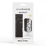 Vivanco iPhone 16 Plus Fodral Mag Wallet Svart