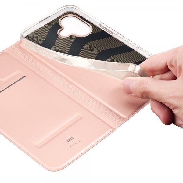 Dux Ducis iPhone 16 Plus Fodral Skin Pro Series Rosa