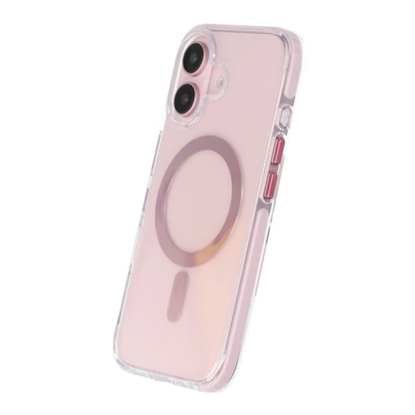 iPhone 16 Plus Skal Stöttålig MagSafe Rosa