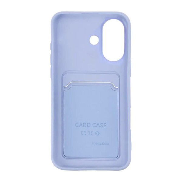 iPhone 16 Plus Skal Korthållare Lila