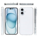 Rvelon iPhone 16 Plus Skal Stöttålig Transparent
