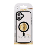 Onsala iPhone 16 Plus Skal Bumper MagSeries Transparent Svart