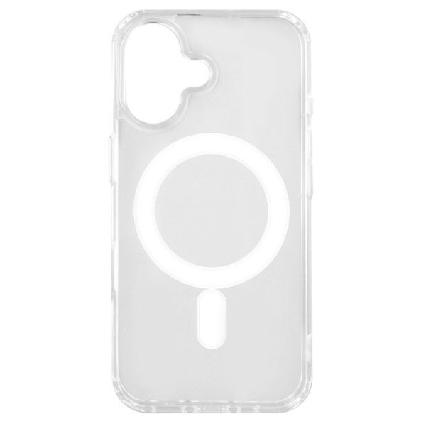 Nordic Covers iPhone 16 Plus Skal Feather Series MagSafe Transparent