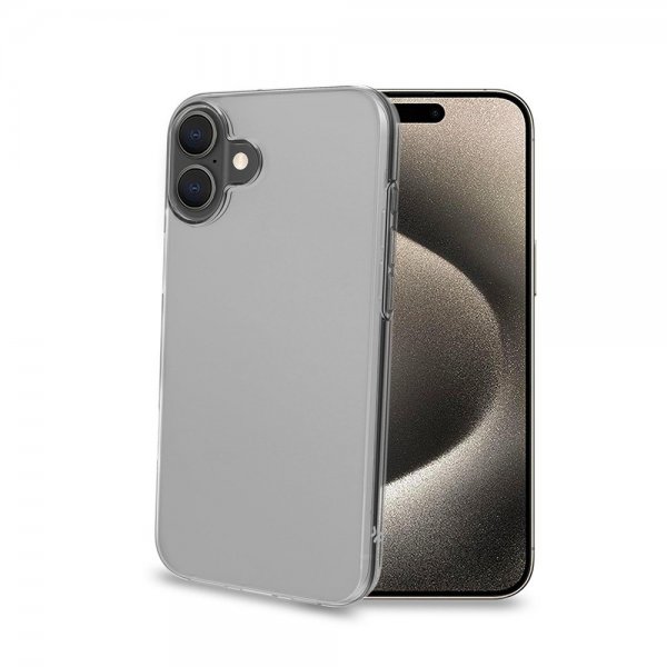 Celly iPhone 16 Plus Skal GELSKIN Transparent
