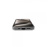 Celly iPhone 16 Plus Skal GELSKINMAG Transparent Vit