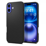 Spigen iPhone 16 Plus Skal Liquid Air Matte Black