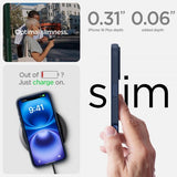 Spigen iPhone 16 Plus Skal Liquid Air Navy Blue