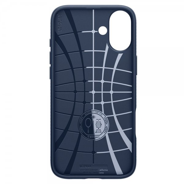 Spigen iPhone 16 Plus Skal Liquid Air Navy Blue
