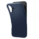 Spigen iPhone 16 Plus Skal Liquid Air Navy Blue
