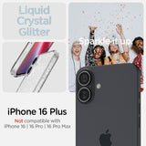 Spigen iPhone 16 Plus Skal Liquid Crystal Glitter Crystal Quartz