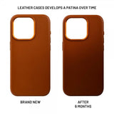 Fixed iPhone 16 Plus Skal MagLeather Brun