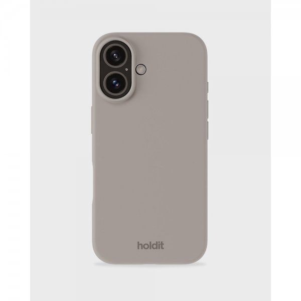 holdit iPhone 16 Plus Skal Silikon Taupe
