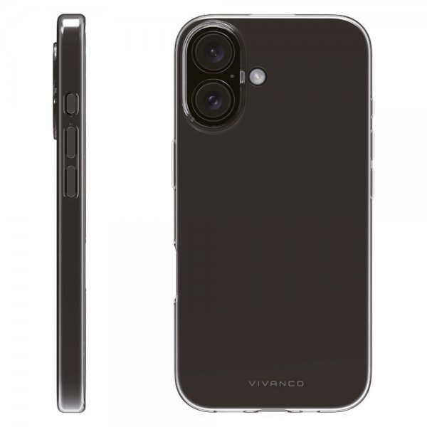 Vivanco iPhone 16 Plus Skal Super Slim Transparent