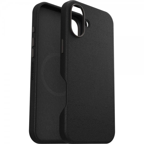 Otterbox iPhone 16 Plus Skal Symmetry Cactus Leather MagSafe Noir Ash