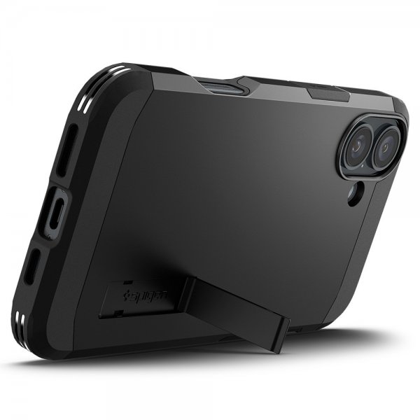 Spigen iPhone 16 Plus Skal Tough Armor MagFit Svart