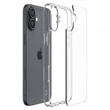 Spigen iPhone 16 Plus Skal Ultra Hybrid Crystal Clear