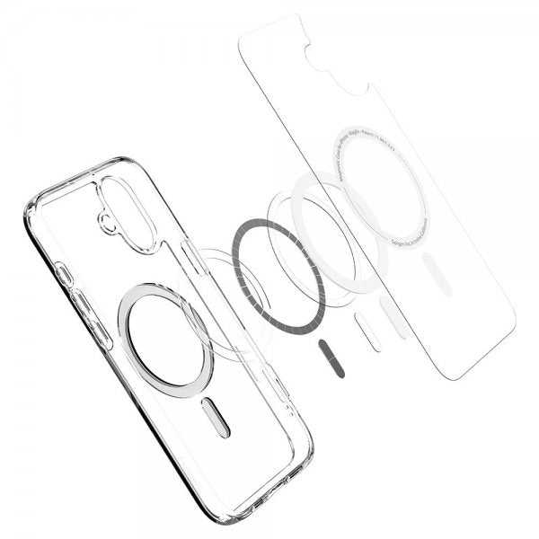 Spigen iPhone 16 Plus Skal Ultra Hybrid MagFit Vit