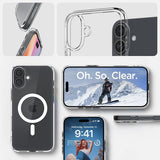 Spigen iPhone 16 Plus Skal Ultra Hybrid MagFit Vit