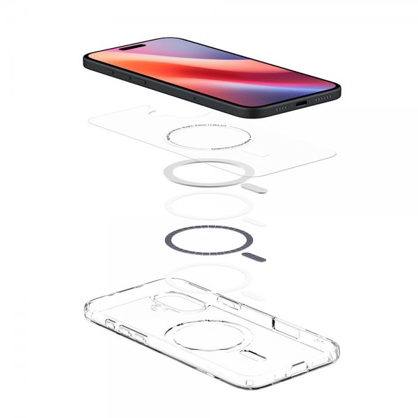 Spigen iPhone 16 Plus Skal Ultra Hybrid MagFit Vit