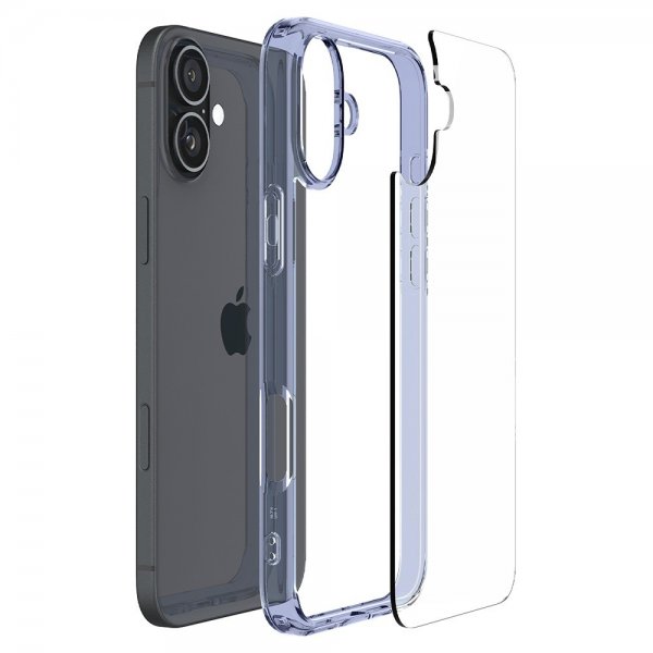 Spigen iPhone 16 Plus Skal Ultra Hybrid Sky Crystal