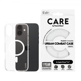 CARE by PanzerGlass iPhone 16 Plus Skal Urban Combat MagSafe Vit