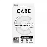 CARE by PanzerGlass iPhone 16 Plus Skal Urban Combat MagSafe Vit