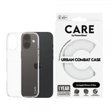 CARE by PanzerGlass iPhone 16 Plus Skal Urban Combat Transparent