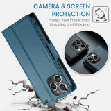CaseMe iPhone 16 Pro Fodral 023 Series Blå