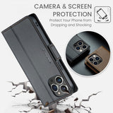 CaseMe iPhone 16 Pro Fodral 023 Series Svart