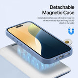Dux Ducis iPhone 16 Pro Fodral 2-i-1 Lawa Series MagSafe Blå