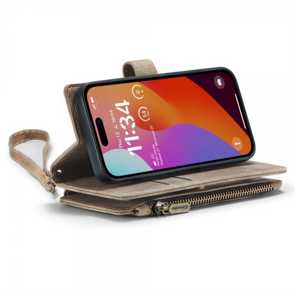 CaseMe iPhone 16 Pro Fodral C30 Series Brun