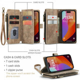CaseMe iPhone 16 Pro Fodral C30 Series Brun