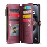 CaseMe iPhone 16 Pro Fodral C36 Series Röd
